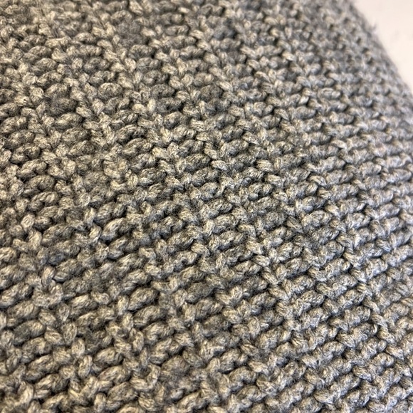 Madewell Grey Mock Neck Side-Button Pullover Sweater Size Small  Color Gray/Grey - Picture 6 of 6